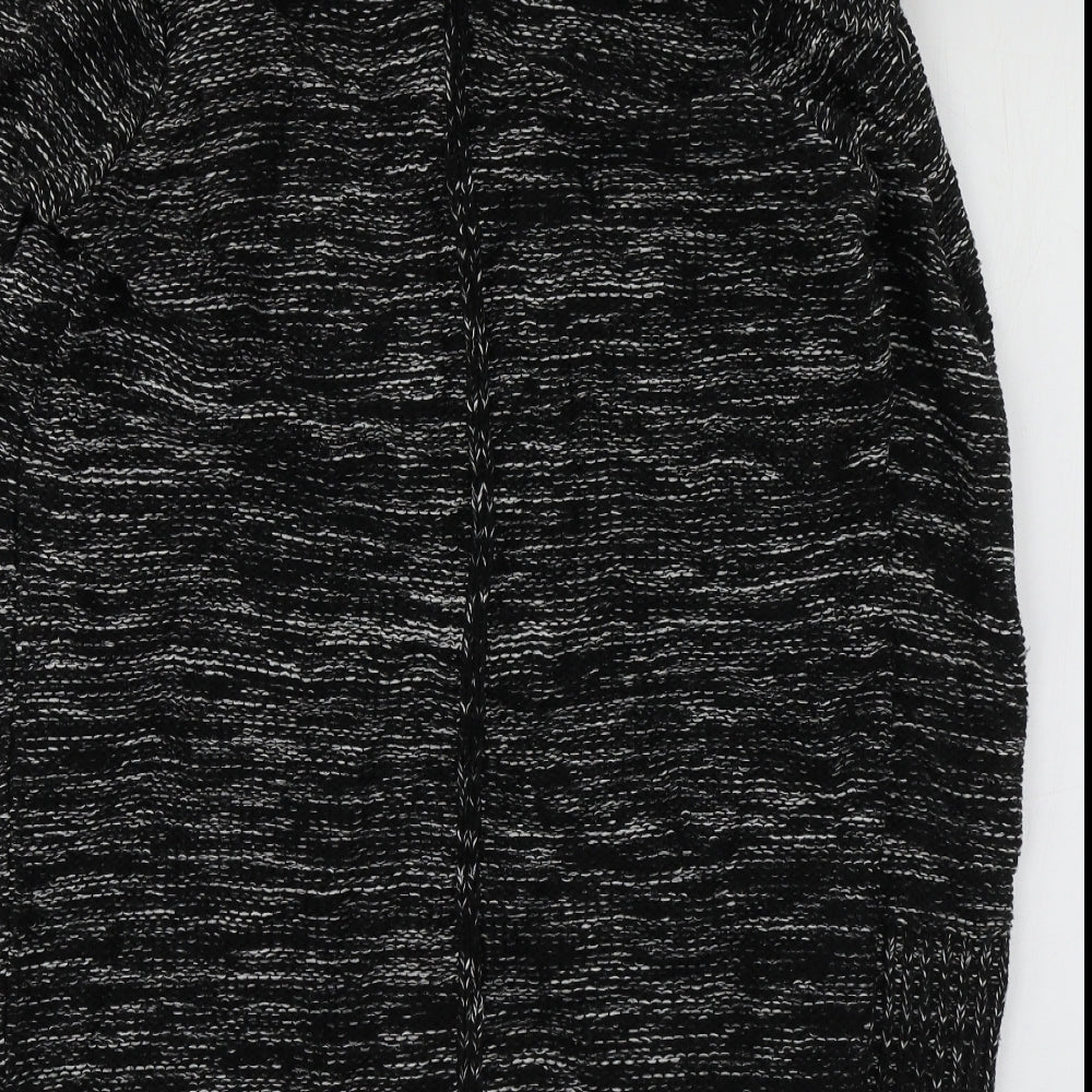 Forever21 Womens Grey V-Neck Acrylic Cardigan Jumper Size M