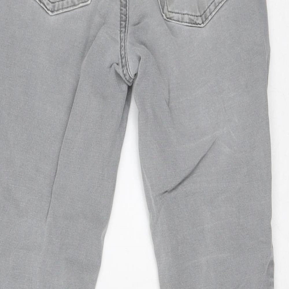 Cat & Jack Girls Grey Cotton Skinny Jeans Size 6 Years Slim