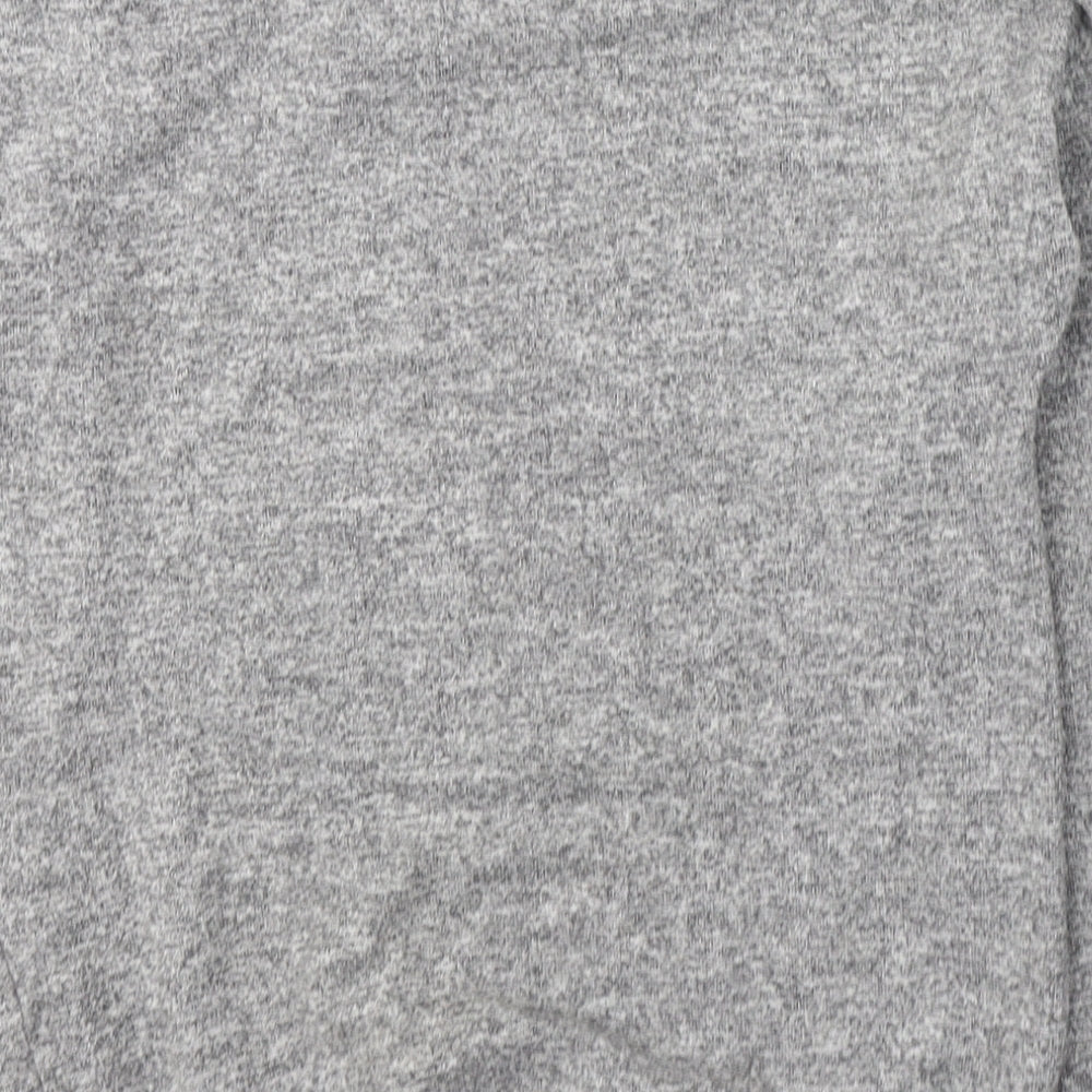 F&F Girls Grey Round Neck Viscose Pullover Jumper Size 11-12 Years Pullover - Unicorn