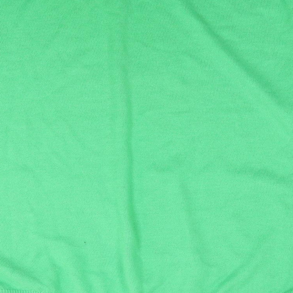 NEXT Womens Green Round Neck Cotton Pullover Jumper Size 10 - Owl