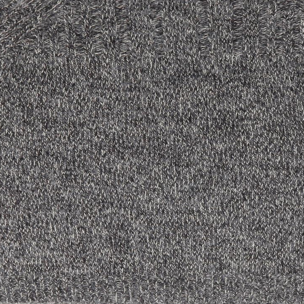 Topshop Womens Grey Round Neck Acrylic Pullover Jumper Size 10