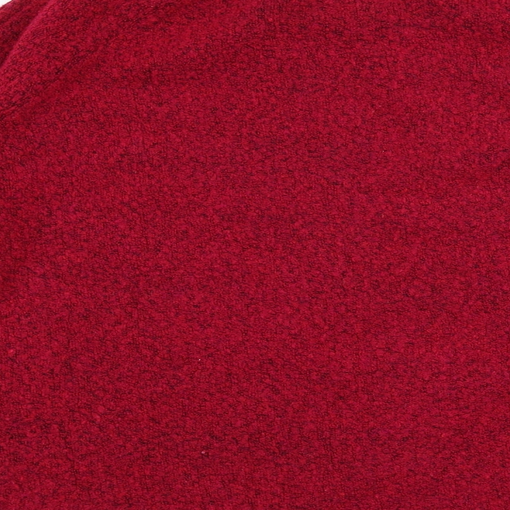Marks & Spencer Womens Pink Round Neck Acrylic Pullover Jumper Size L