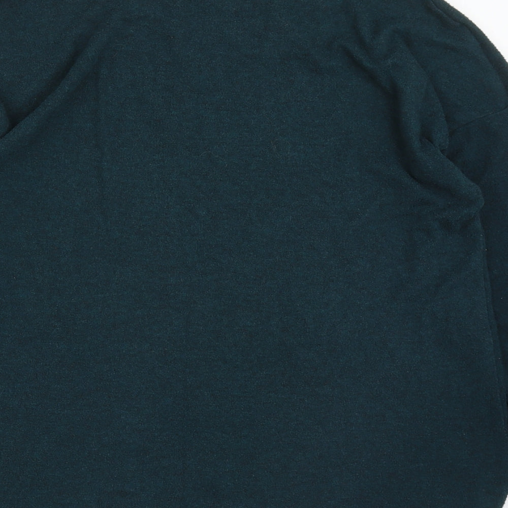 Primark Womens Green Polyester Pullover Sweatshirt Size L