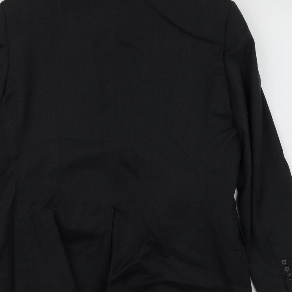 Marks & Spencer Mens Grey Wool Jacket Suit Jacket Size M