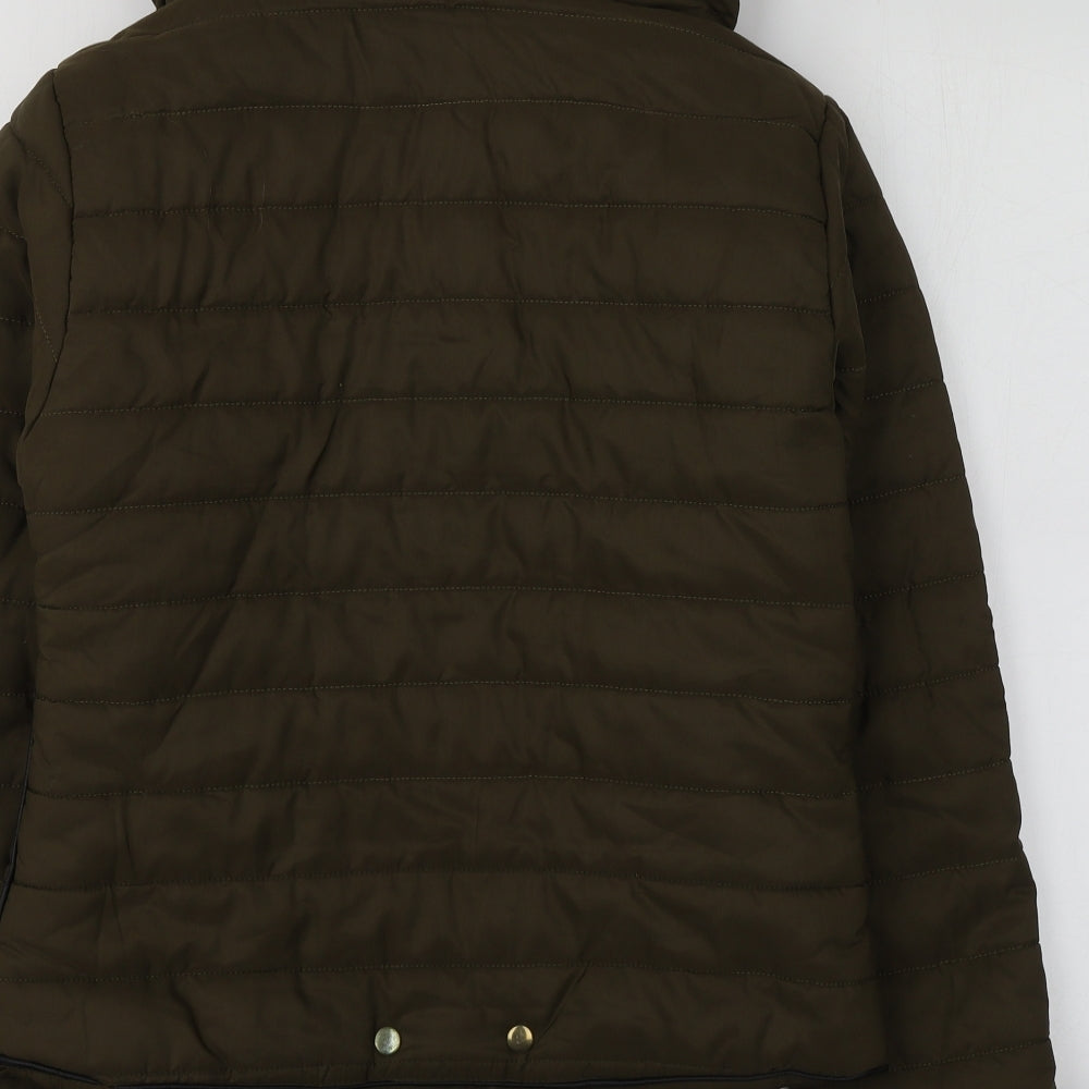 Rising Womens Green Jacket Size L