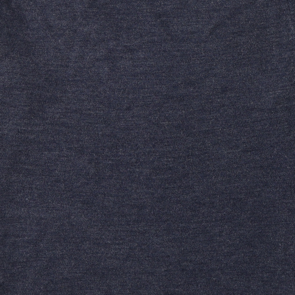 Atmosphere Womens Blue Round Neck Acrylic Pullover Jumper Size 12