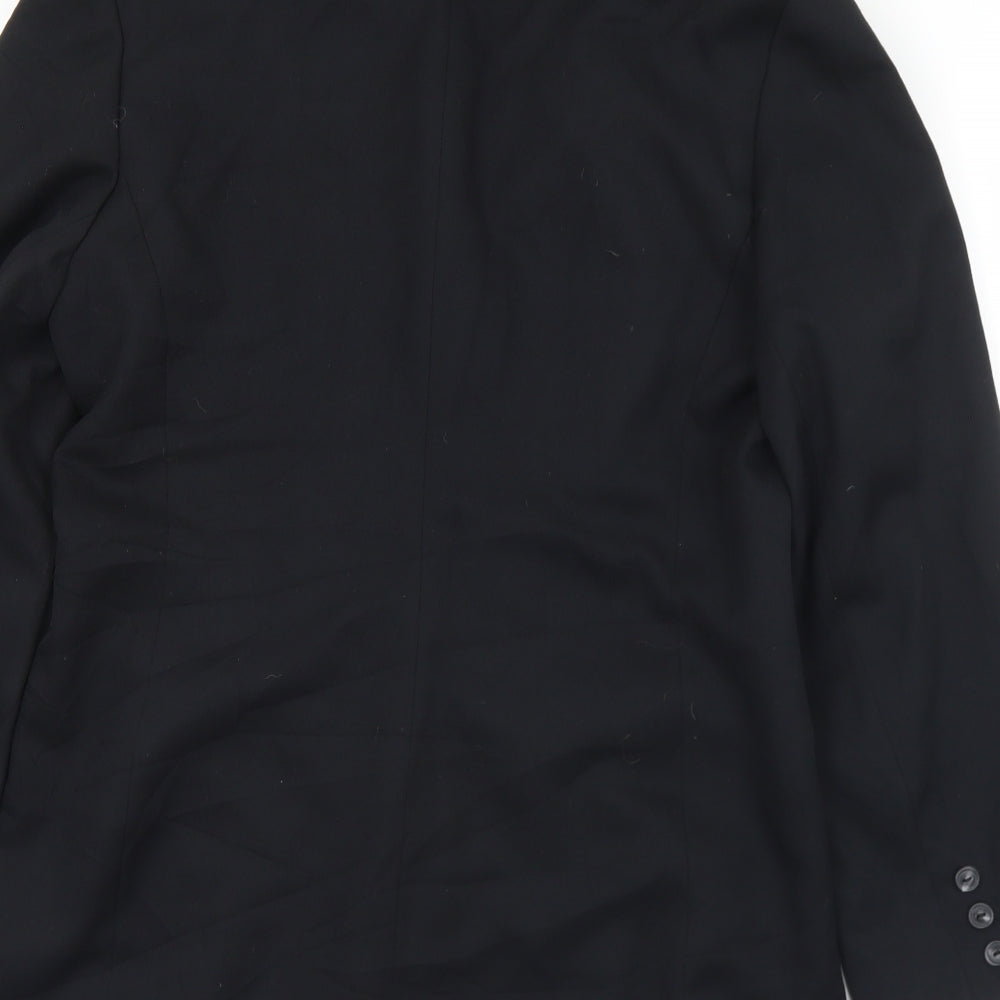 Dorothy Perkins Womens Black Jacket Blazer Size 12 Button
