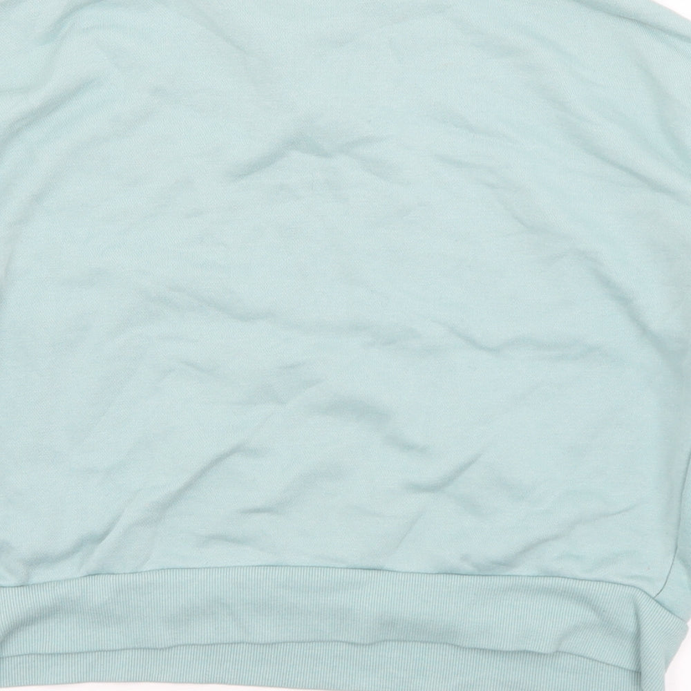New Look Womens Green Polyester Pullover Sweatshirt Size 6 - New York