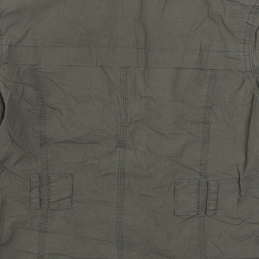 New Look Womens Green Jacket Size 10 Button