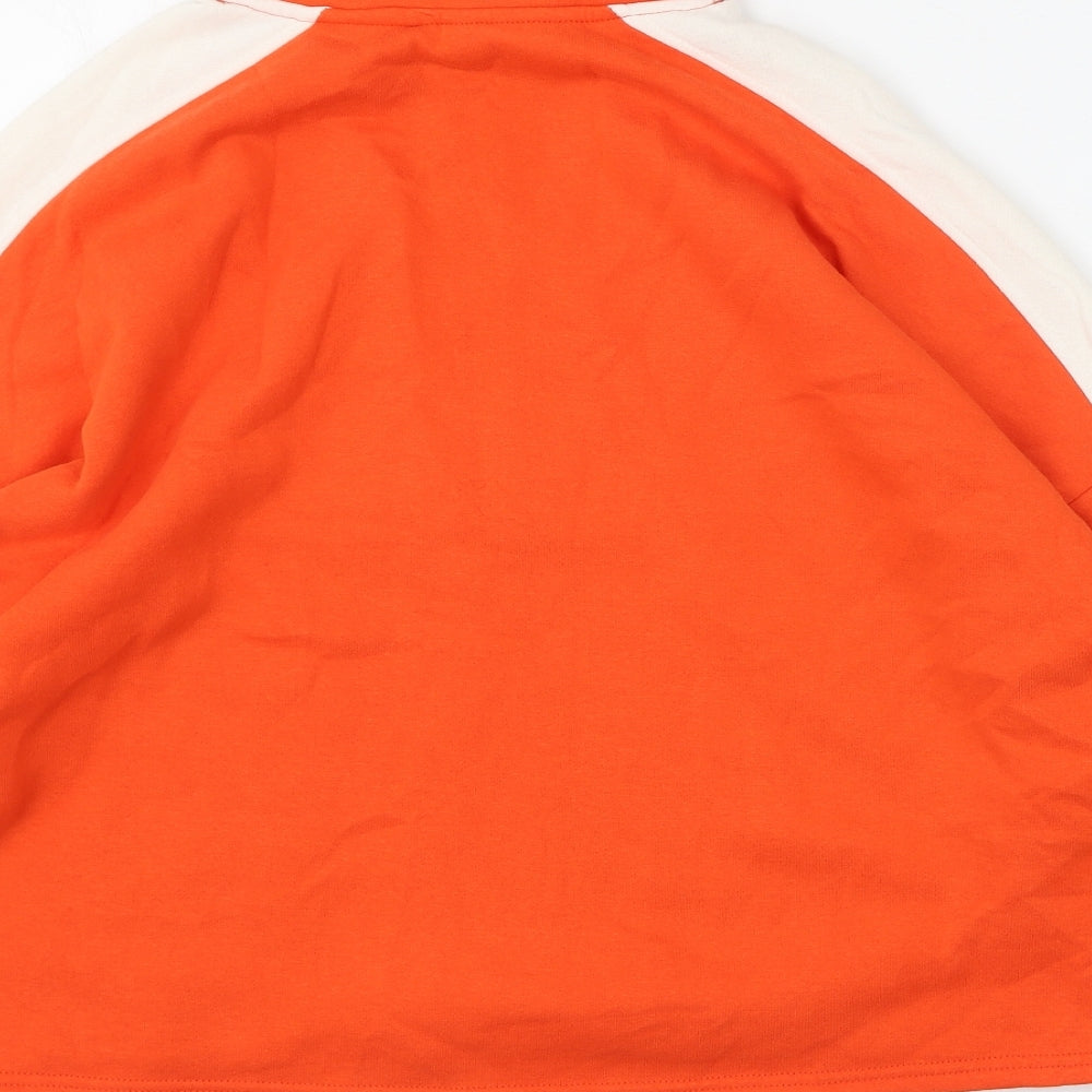 Pieces Womens Multicoloured Cotton Pullover Sweatshirt Size XS