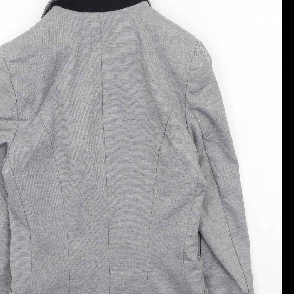 H&M Womens Grey Jacket Size 6