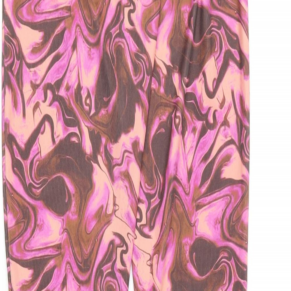 Vivichi Womens Multicoloured Polyester Trousers Size XS L32.5 in Regular