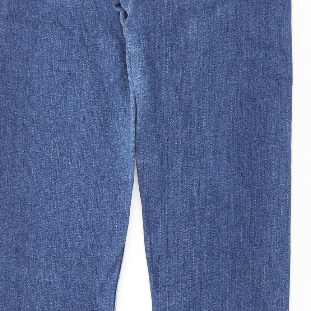 Preworn Mens Blue Cotton Jegging Jeans Size 28 in L27 in Regular