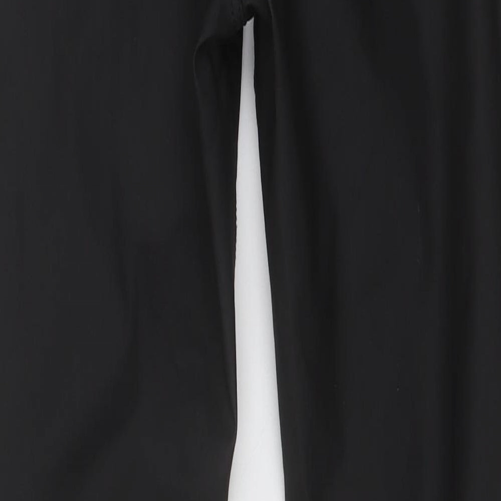 Mexx Womens Black Cotton Jegging Trousers Size 28 L31 in Regular - Pleather