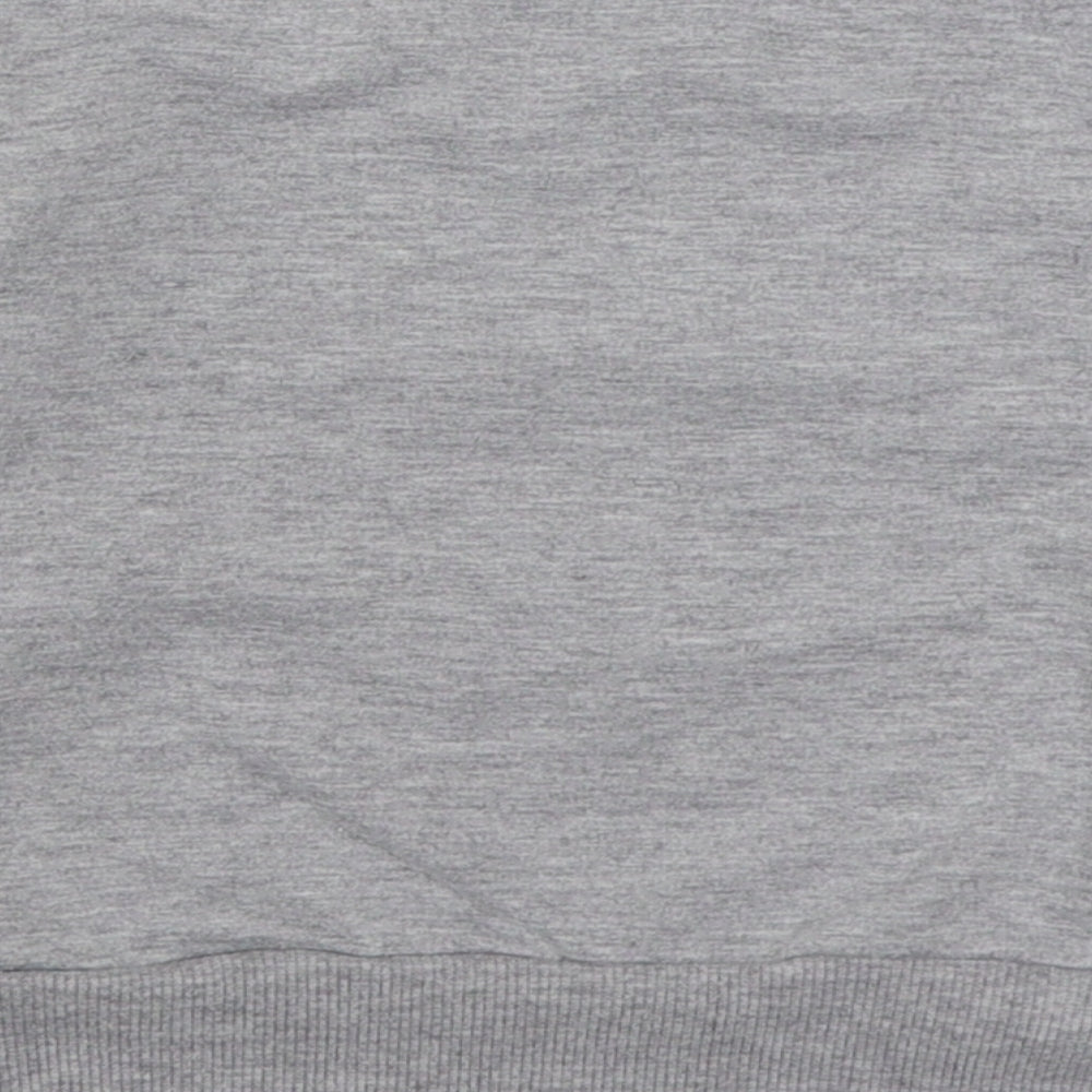 Preworn Girls Grey Cotton Pullover Sweatshirt Size 2 Years Pullover
