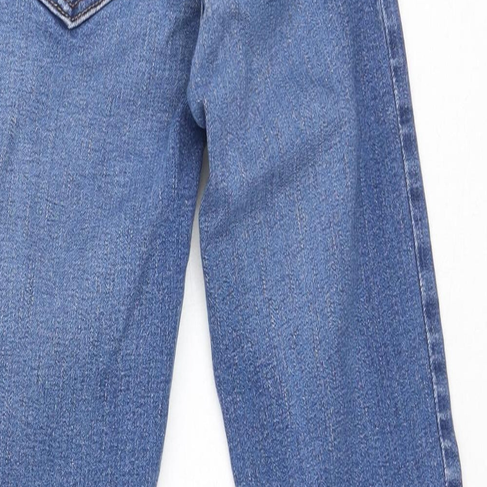 TU Girls Blue Cotton Skinny Jeans Size 9 Months Regular