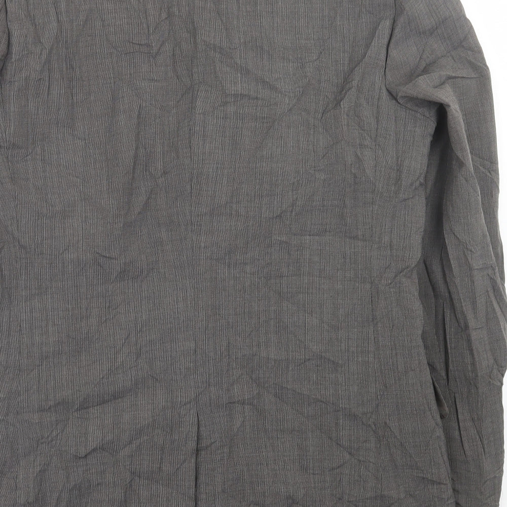 Marks & Spencer Mens Grey Wool Jacket Suit Jacket Size 40