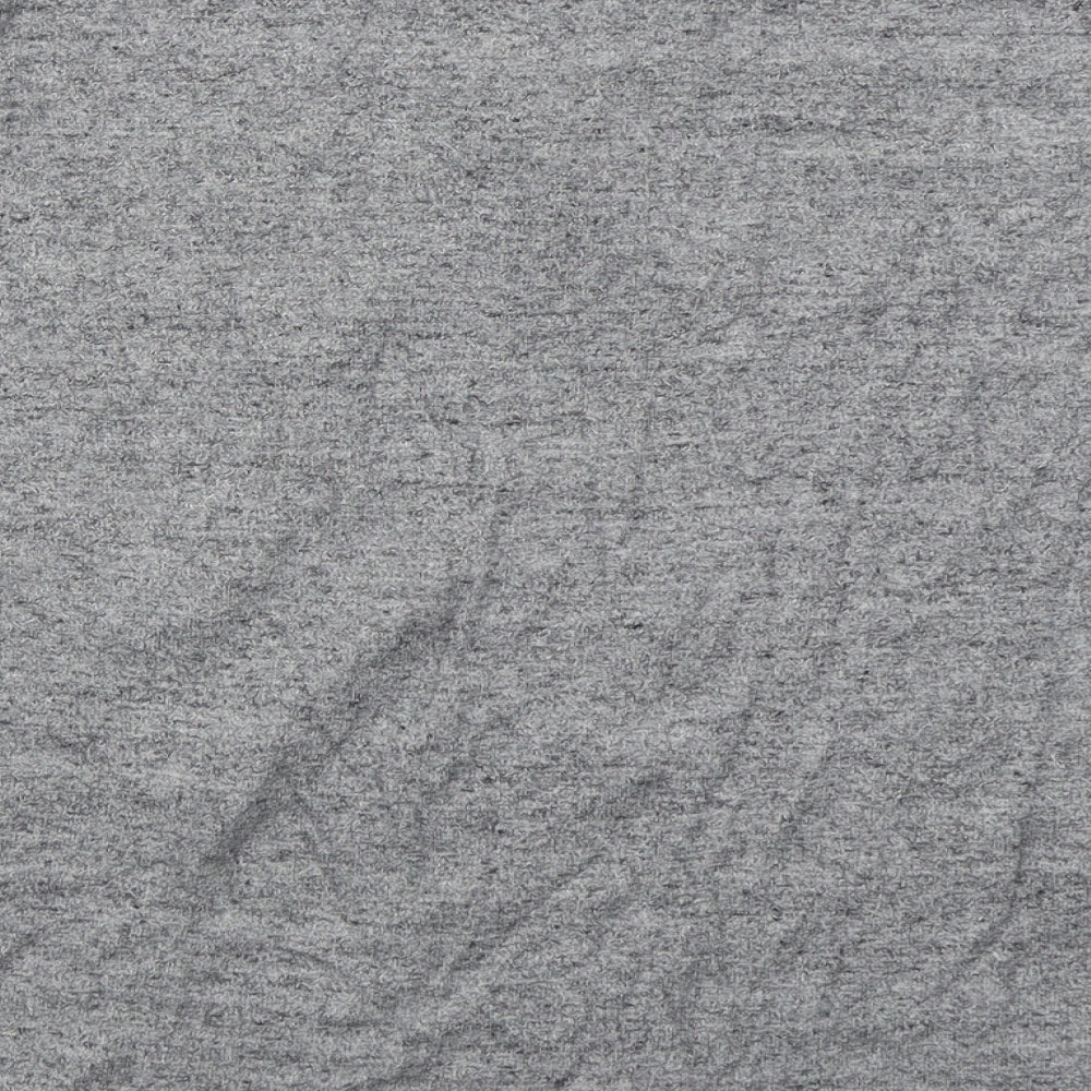 Primark Mens Grey Cotton Polo Size L Collared Pullover