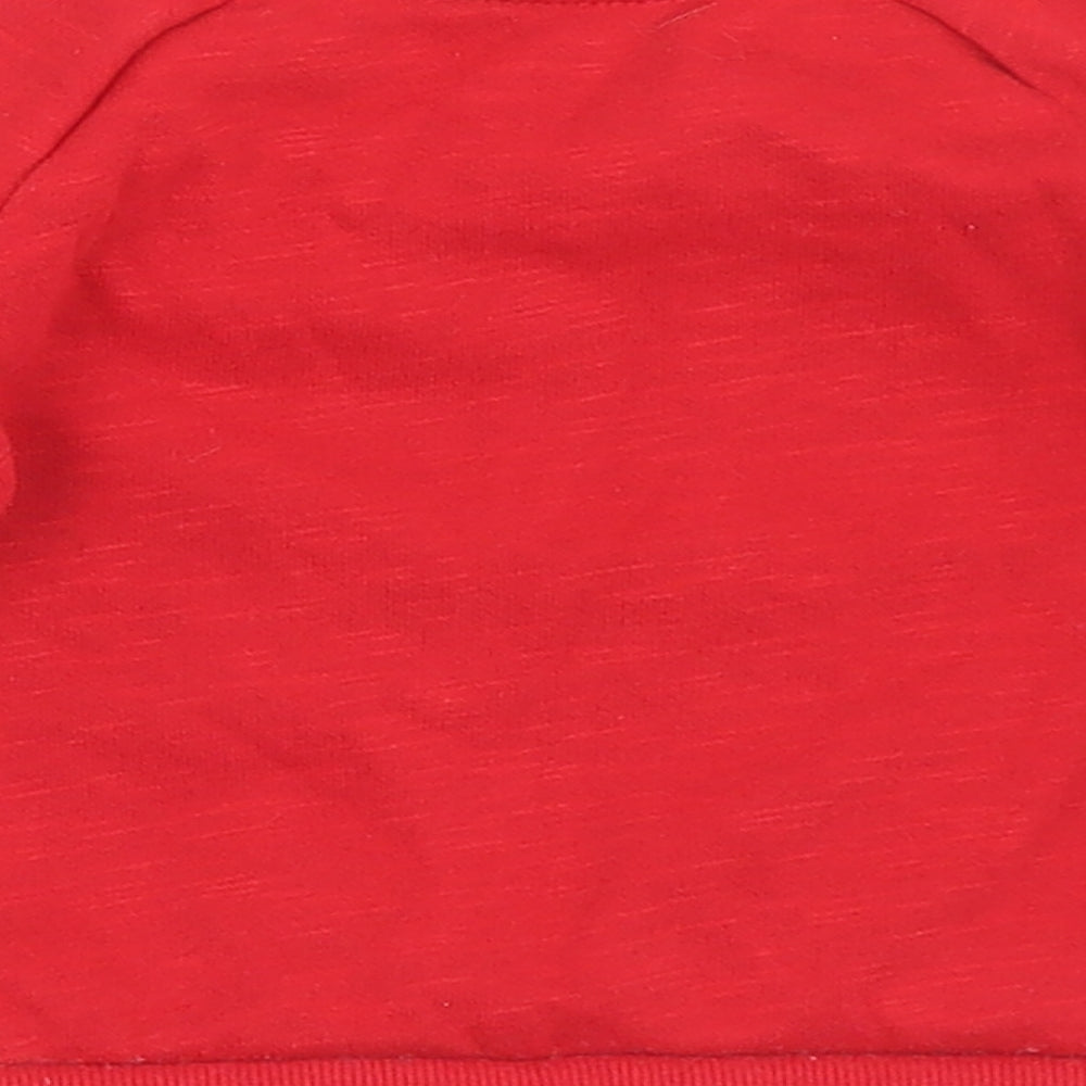 Primark Boys Red Camouflage Cotton Pullover Jumper Size 6-9 Months Snap - Little Dude