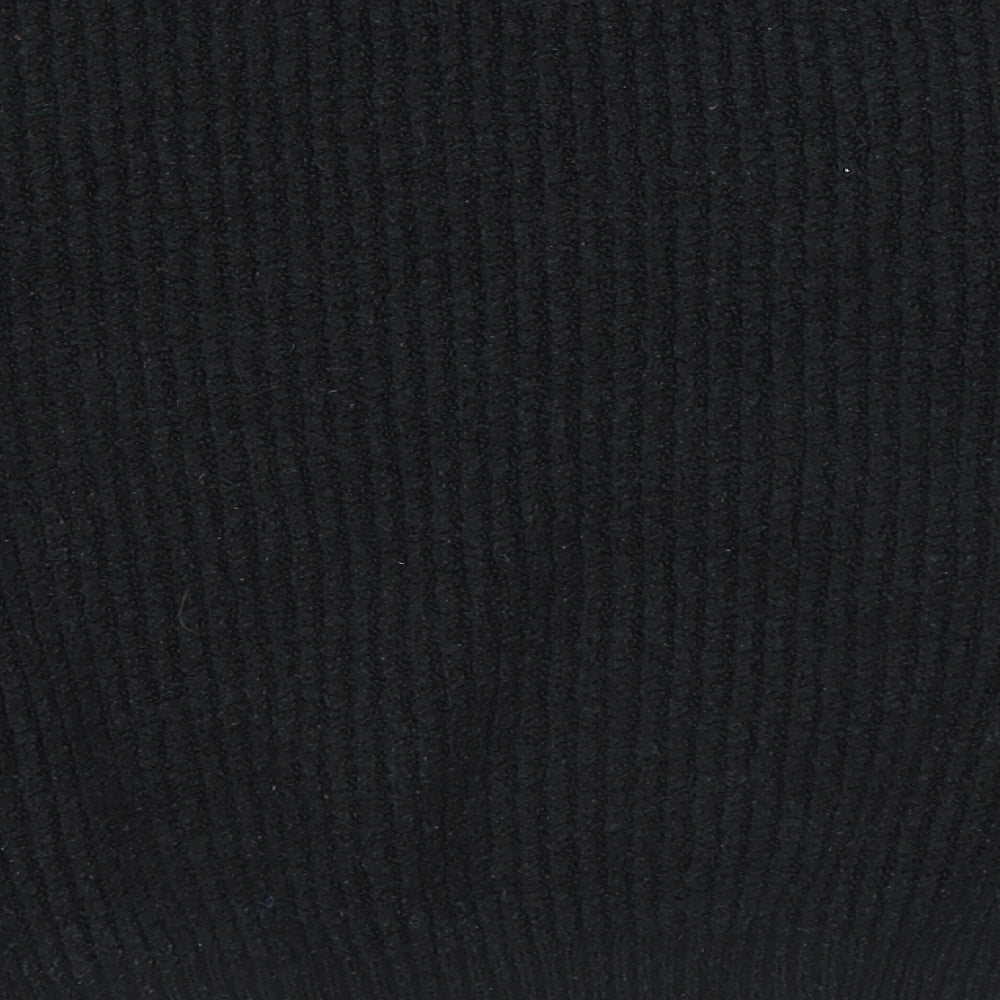 ASOS Womens Black Mock Neck Acrylic Pullover Jumper Size 10
