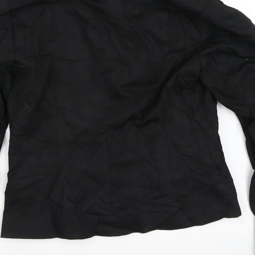 Dorothy Perkins Womens Black Jacket Blazer Size 10 Button