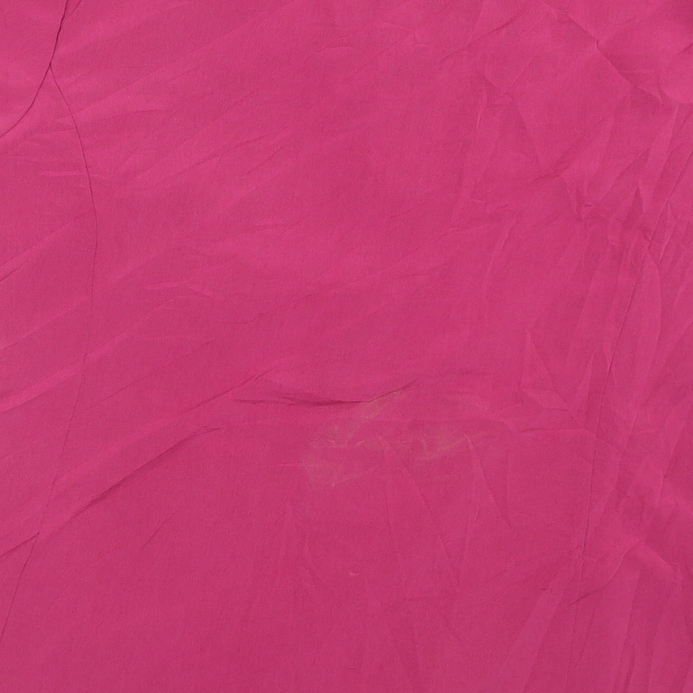 Whimsy Womens Pink Jacket Blazer Size 16