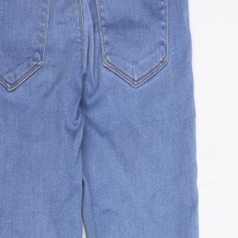 Dunnes Womens Blue Cotton Jegging Jeans Size 8 L28 in Regular