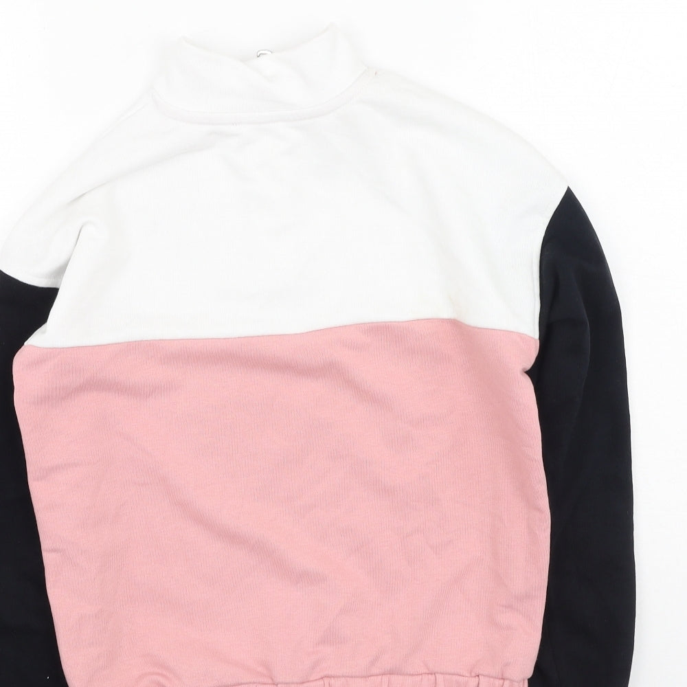 George Girls Multicoloured Cotton Pullover Sweatshirt Size 10-11 Years