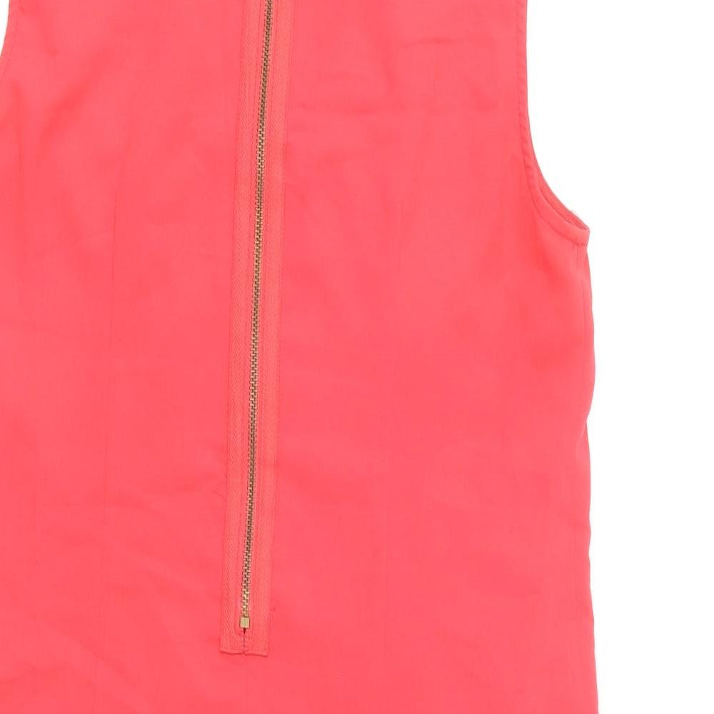 Rage Womens Red Polyester A-Line Size 12 Round Neck