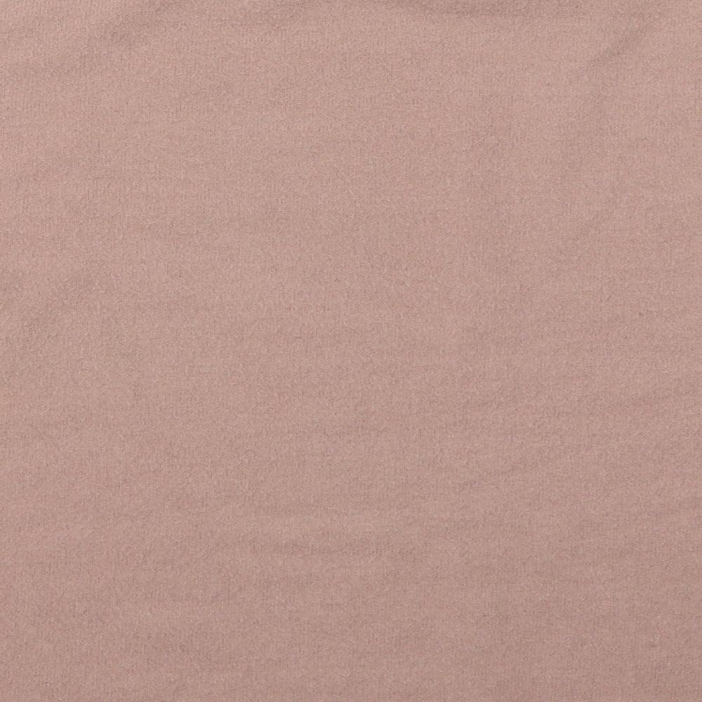 New Look Womens Pink Polyester Pullover Sweatshirt Size L Pullover