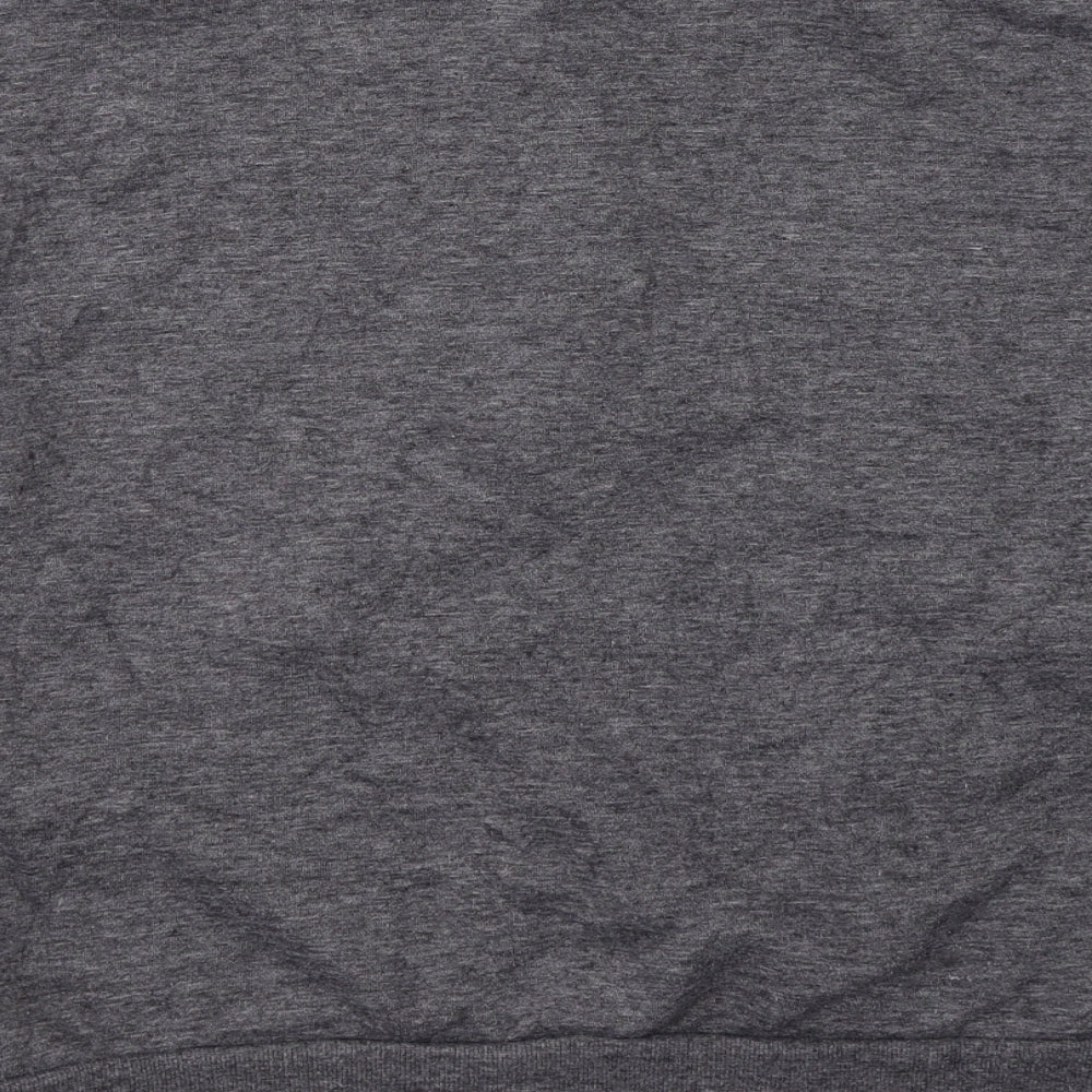 Primark Womens Grey Cotton Pullover Sweatshirt Size 6 Pullover