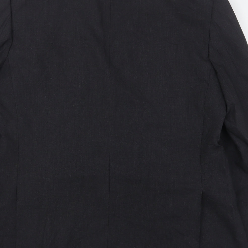 Marks & Spencer Mens Grey Wool Jacket Suit Jacket Size 42