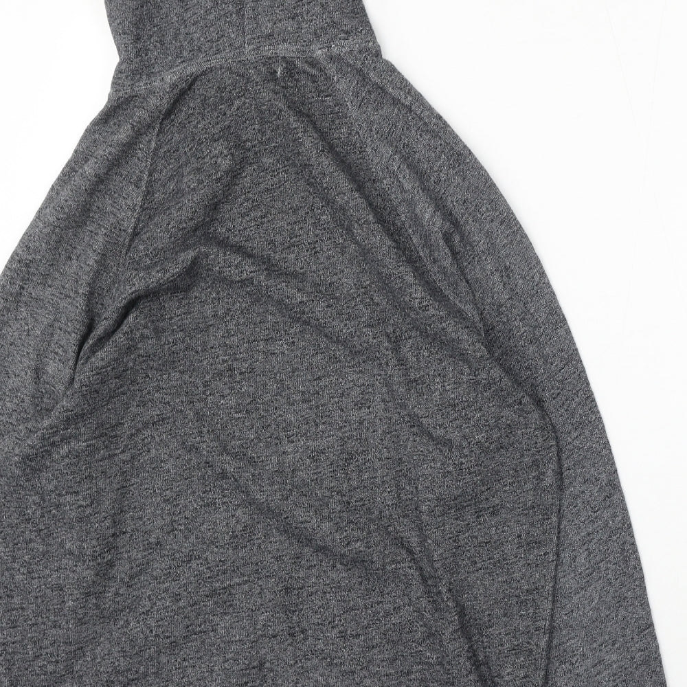 L.o.g.g Girls Grey Cotton Pullover Hoodie Size XL