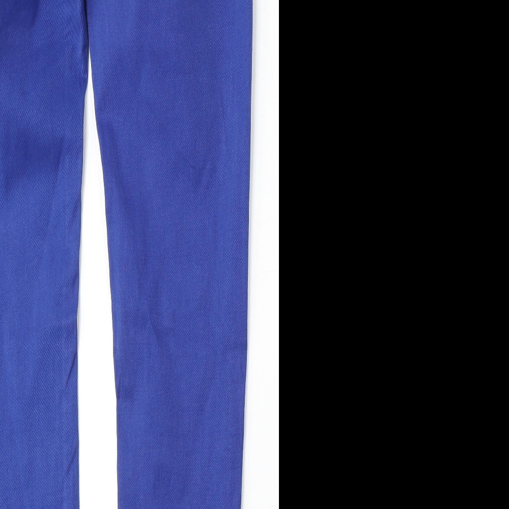 So Sweet Womens Blue Cotton Skinny Jeans Size M L31 in Regular Button
