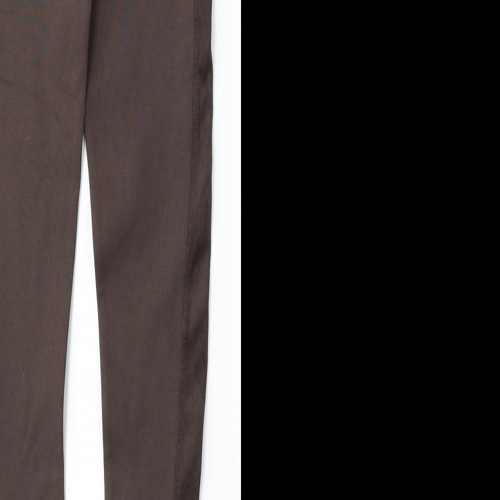 Mobilize Womens Brown Viscose Jogger Trousers Size 24 L29 in Regular