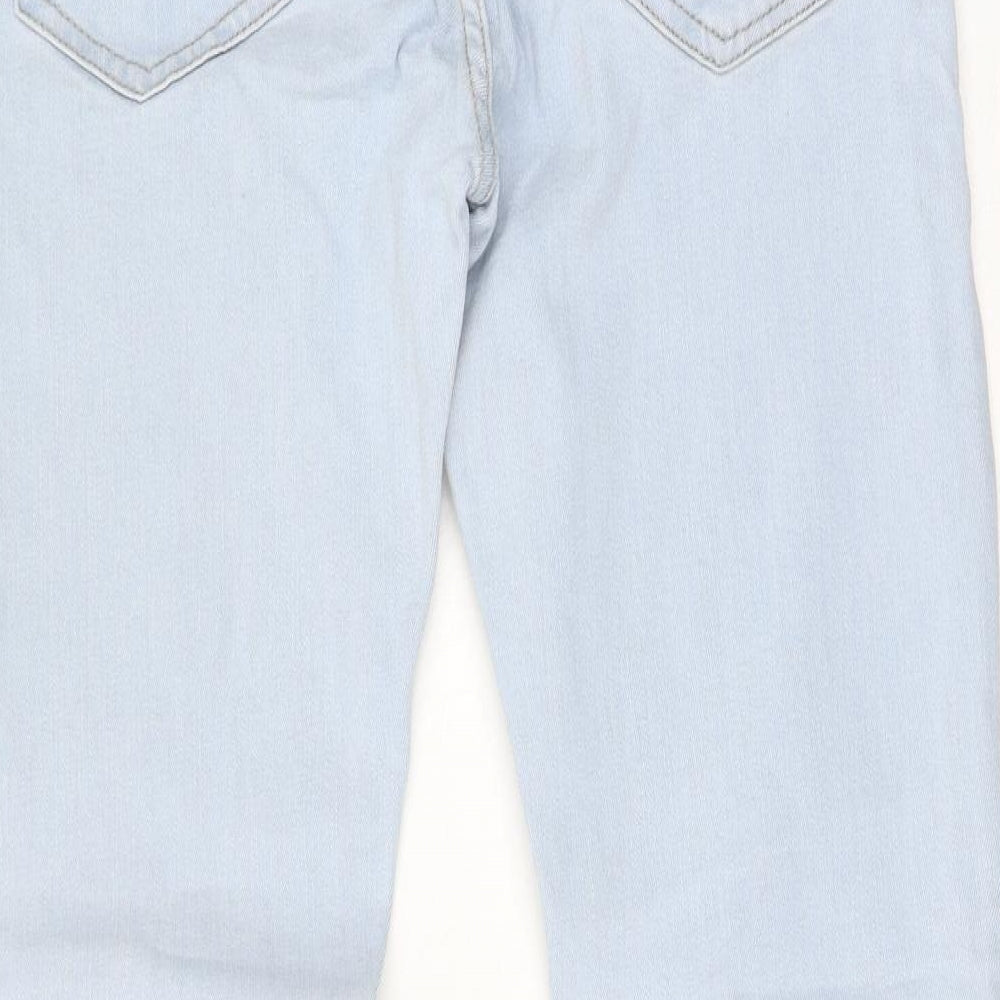 Denim & Co. Womens Blue Cotton Skinny Jeans Size 30 L30 in Regular