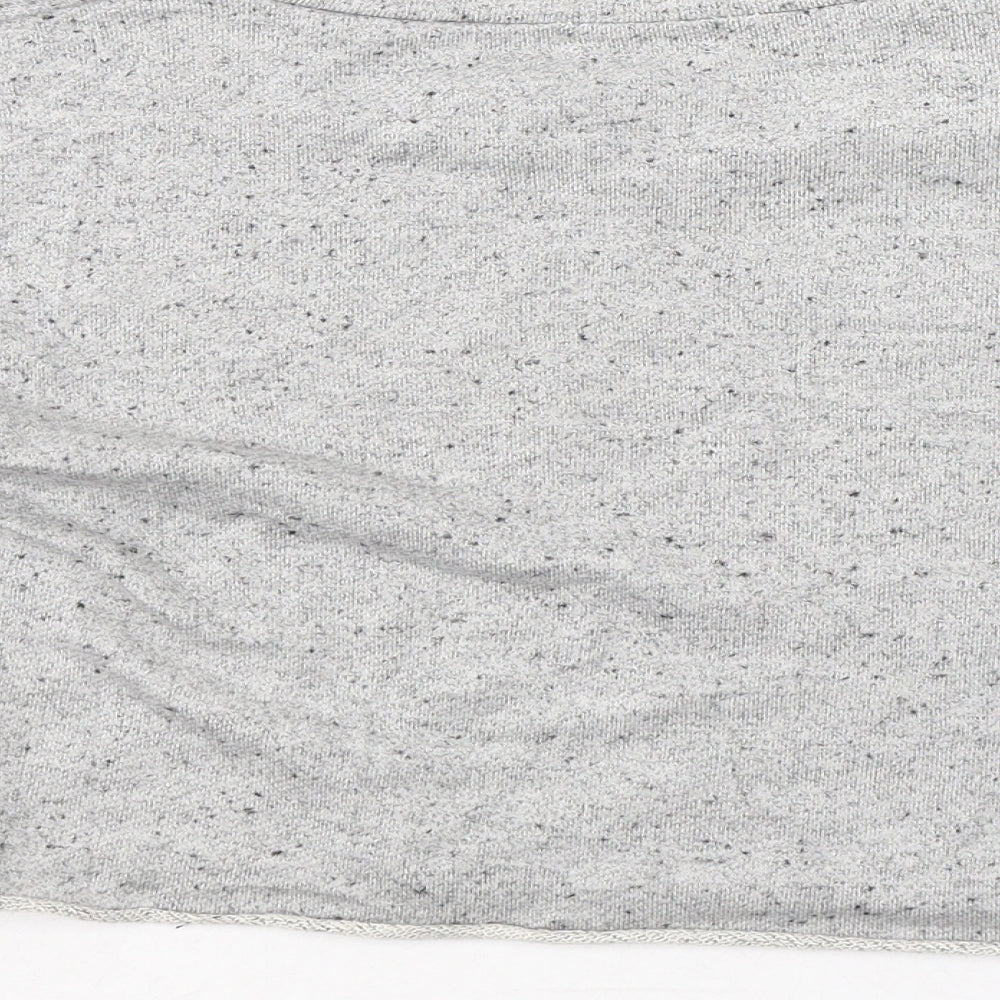 Stitch & Pieces Womens Grey Polyacrylate Fibre Pullover Sweatshirt Size S Pullover