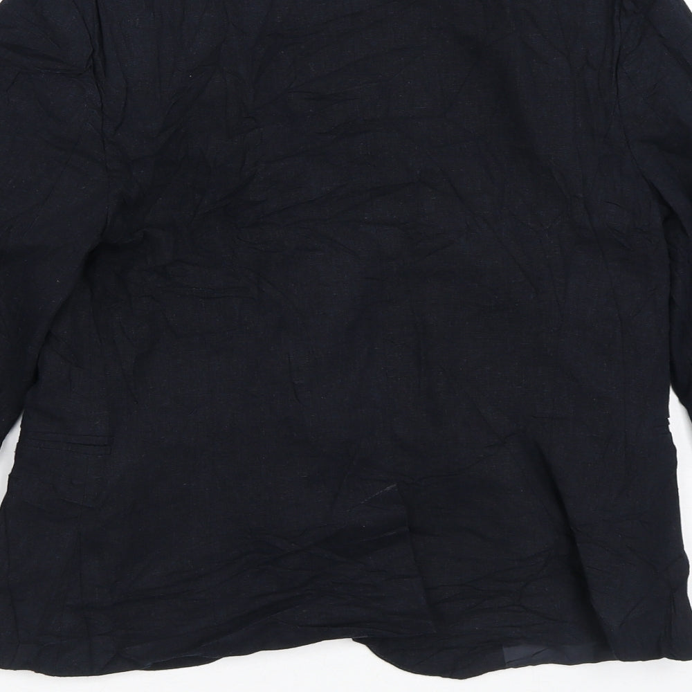 ASOS Womens Black Jacket Blazer Size 10