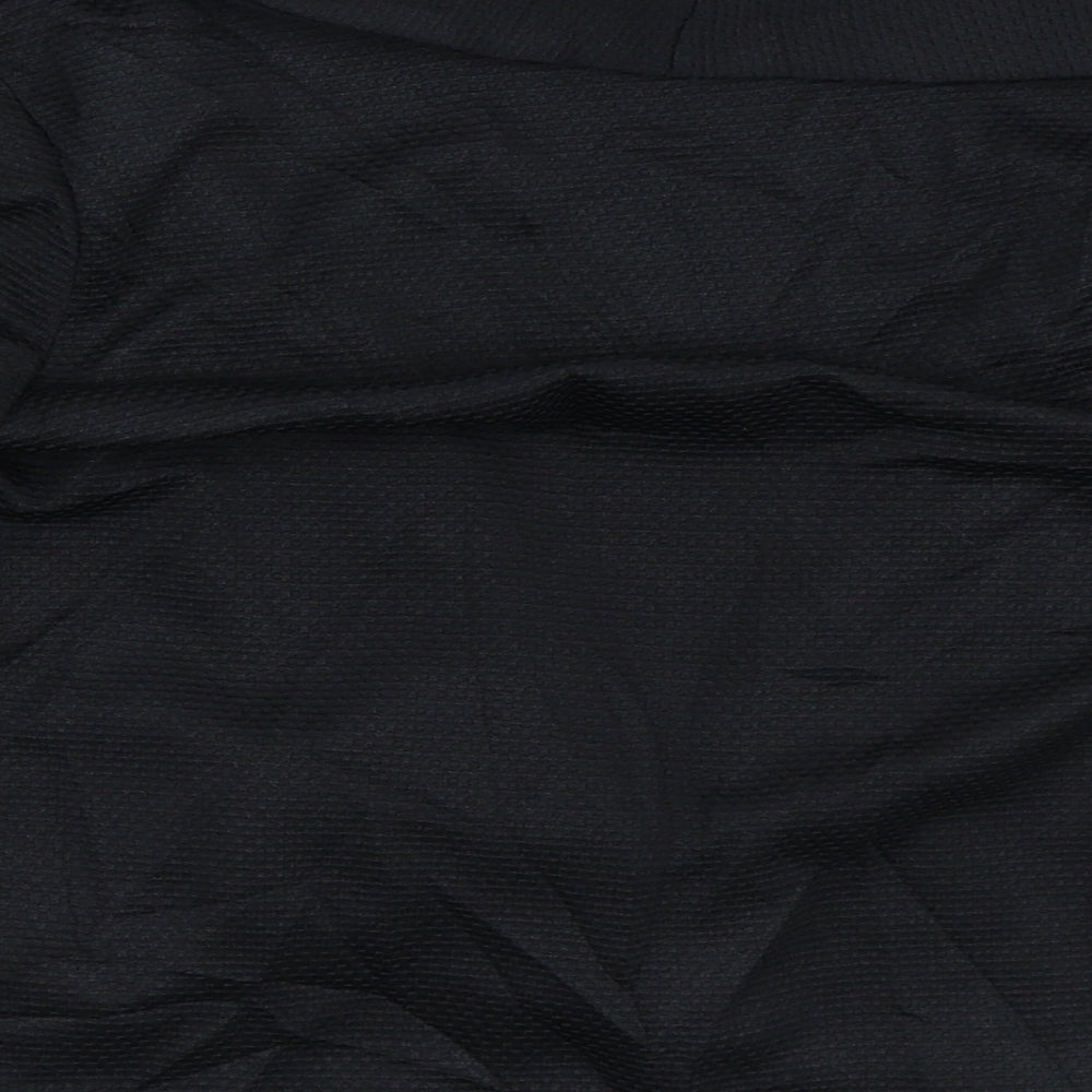 G21 Womens Black Round Neck Polyester Cardigan Jumper Size 12