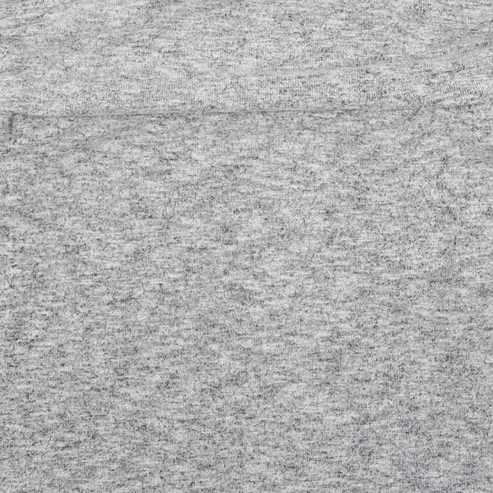 Dorothy Perkins Womens Grey Boat Neck Polyester Pullover Jumper Size 20