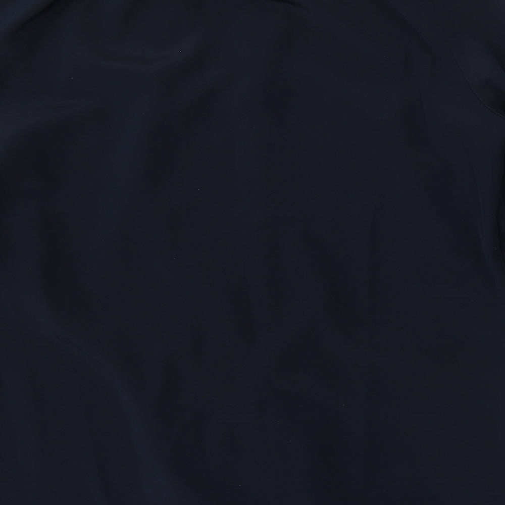 Preworn Womens Blue Polyester Pullover Sweatshirt Size S