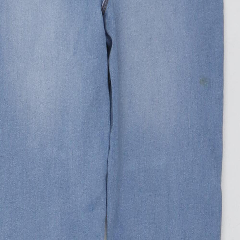 I love girlswear Girls Blue Cotton Jegging Trousers Size 10 Years Regular