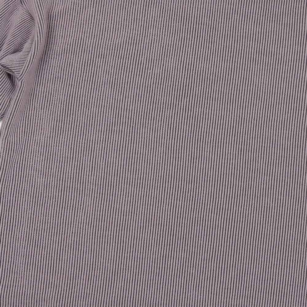 George Womens Pink Polyester Tunic Sweatshirt Size 14 Pullover