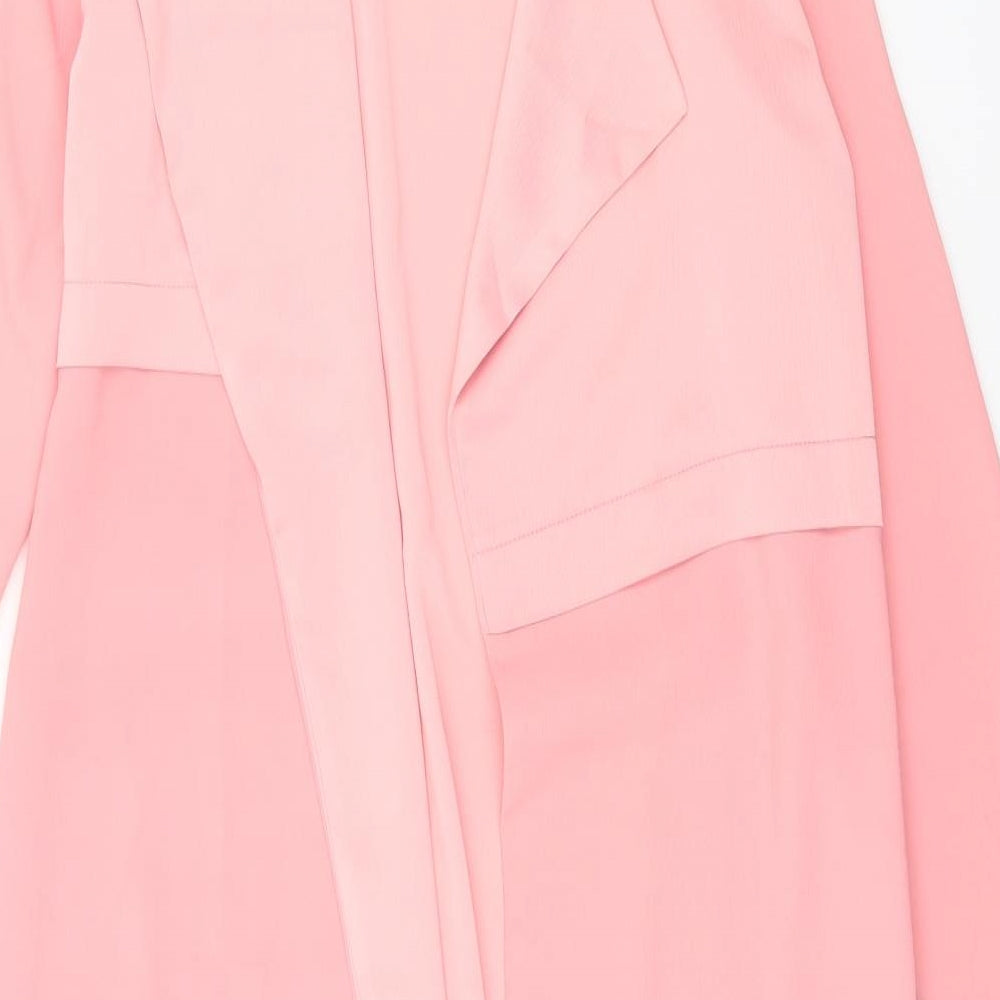 Miss Selfridge Womens Pink Jacket Size 6