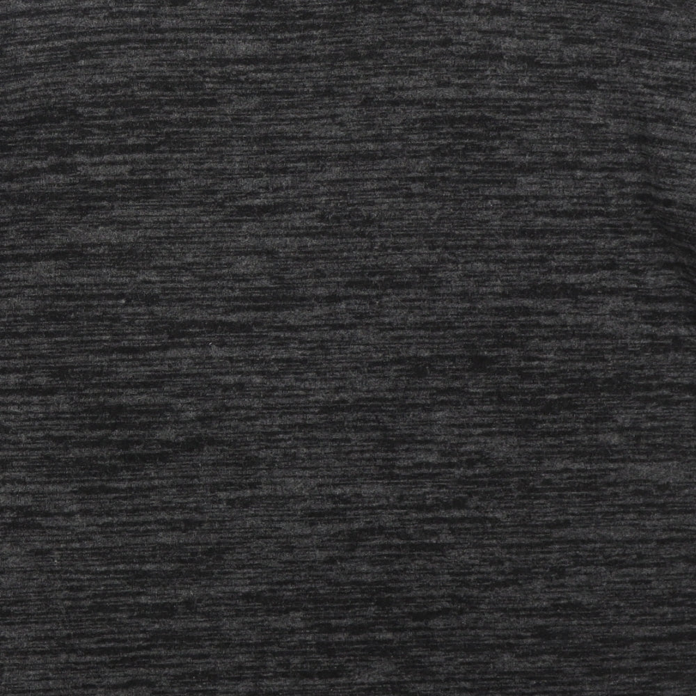 Peacocks Womens Grey Crew Neck Polyester Pullover Jumper Size 8