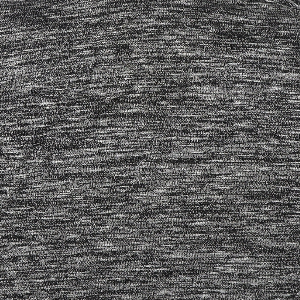 Primark Womens Grey Roll Neck Viscose Pullover Jumper Size 6