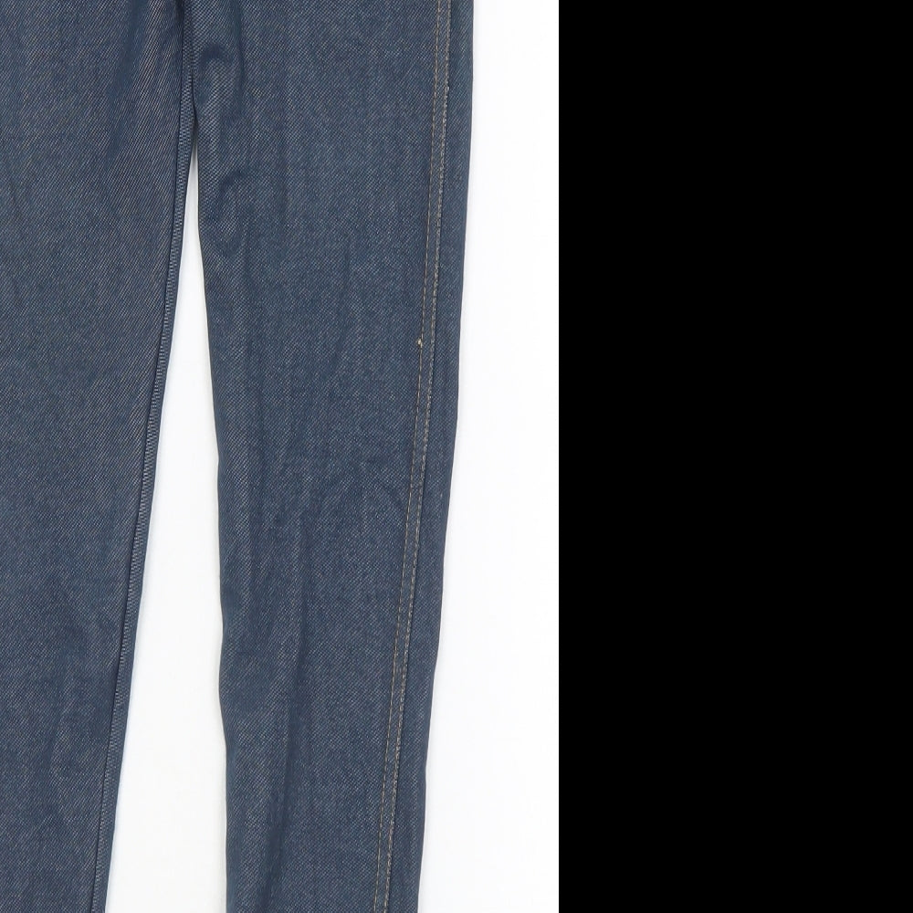 Primark Girls Blue Polyester Jegging Jeans Size 9-10 Years Regular