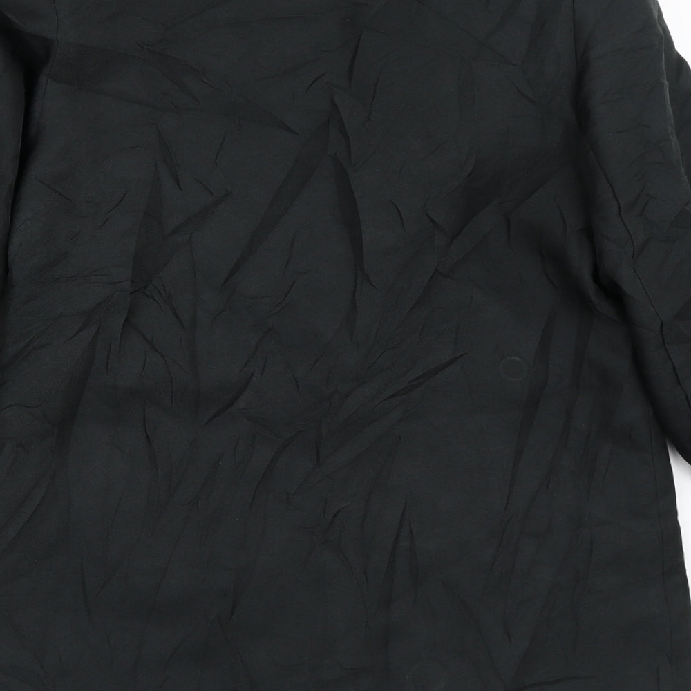 Citilites Womens Black Jacket Blazer Size 12
