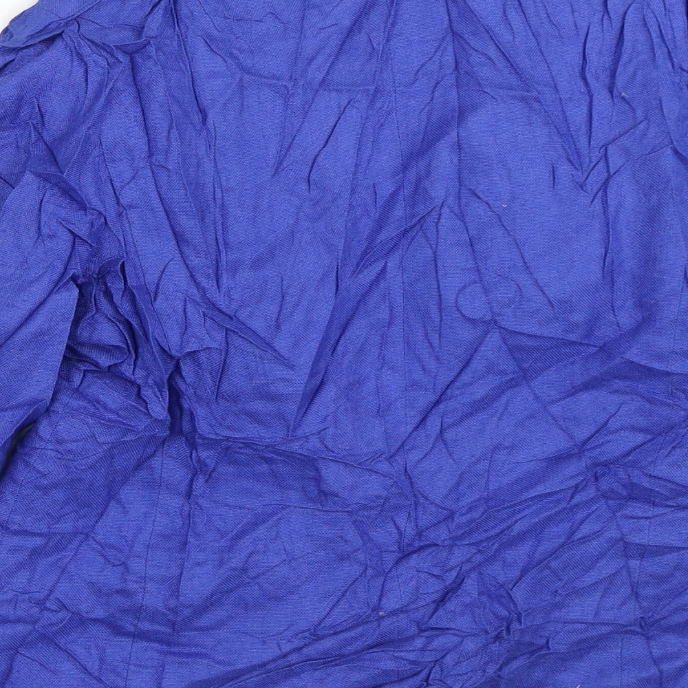 Hardor Womens Purple Jacket Blazer Size 8