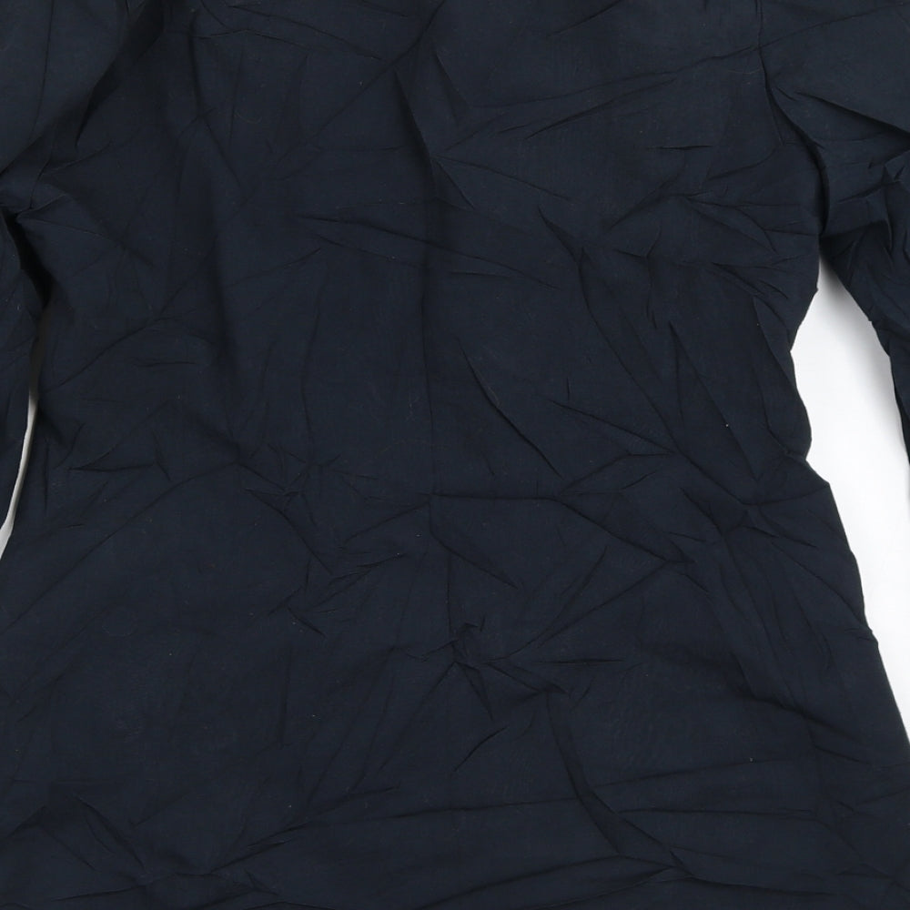Union River Womens Black Jacket Blazer Size 8